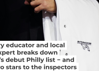 Three Philly restaurants were awarded a Michelin star, and the chefs given a custom-designed chef’s jacket. Lando Hass/picture alliance via Getty Images